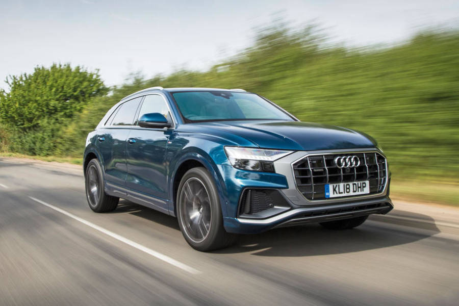 Audi Q8 for hire from AM Auto Rent