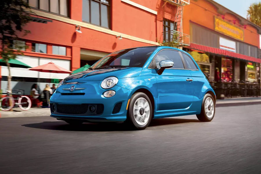 Fiat 500 for hire from AM Auto Rent