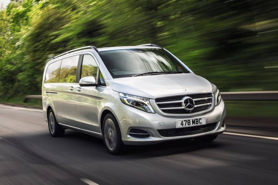 Mercedes V Class for hire from AM Auto Rent